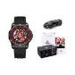 YB13148J2 Black Case Red Bezel, Silicone Strap[Lamborghini Super Car Hobby Model Clothing Sets]