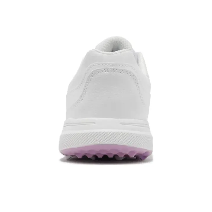 Skechers Go Golf Anti Slip Wear Resistant Low Top Golf Shoes Women's White Purple-3