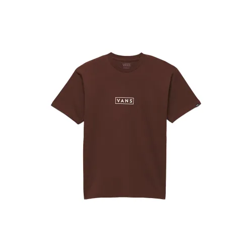 Vans Easy Box T-Shirts Men Brown