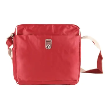 Diplomat Nylon Business Shoulder Bag Crossbody Bag Small Size Unisex Black/Red