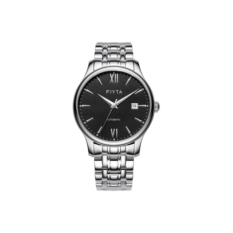 Fiyta Classic Collection Automatic Mechanical Movement Watch Unisex White Dial-2