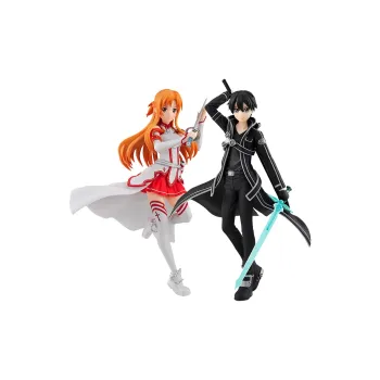GSC POP UP PARADE Sword Art Online Asuna, Kirigaya Kazuto, Kirito Theater Edition Bonus Gifts 17cm