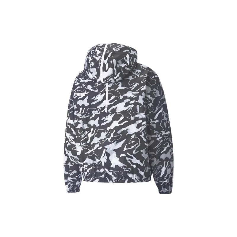 PUMA AOP Modern Sports AOP Windbreaker Jacket Women's Black-1