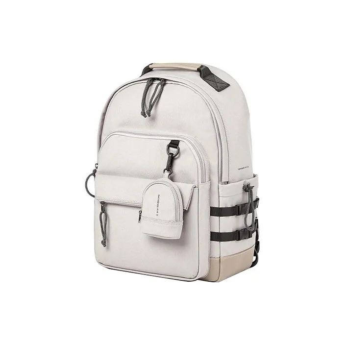 SAMSONITE Fabric Made Of Polyurethane Backpack Regular Men's Beige-1