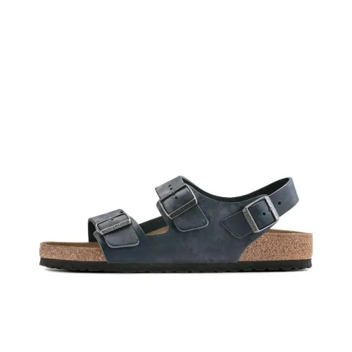 Birkenstock Beach Sandals Men's Blue Narrow Fit