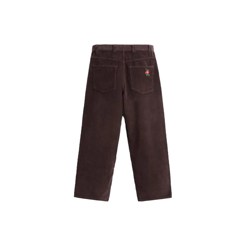 ZARA Casual Pants Men's Burgundy Red-1