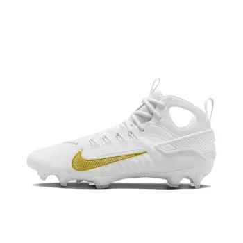 Nike Huarache 9 Elite Lax 'White Metallic Gold'
