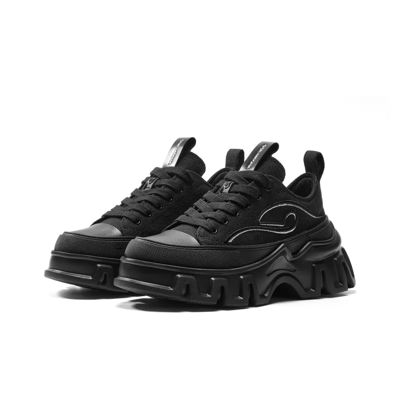 OGR Lull Collection 2.0 Low-Top Canvas Shoes Unisex Black-2