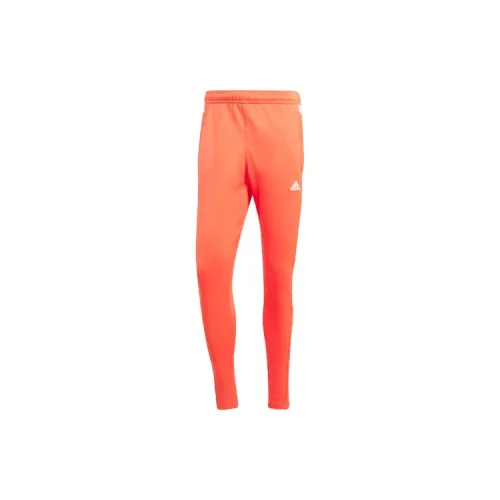 Adidas Knitted Sweatpants Men Orange