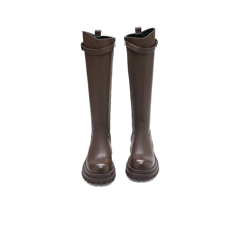 DAPHNE Thermal Knee High Boots 4.7cm Women's-3