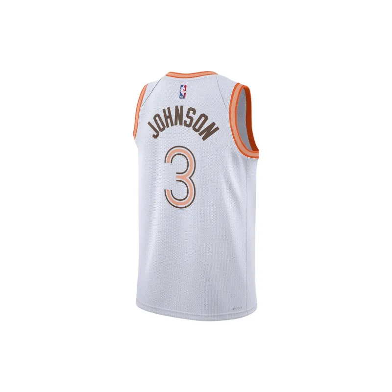Nike Keldon Johnson San Antonio Spurs City Edition 2023/24 Men's Nike Dri FIT Nba Swingman Jersey-1