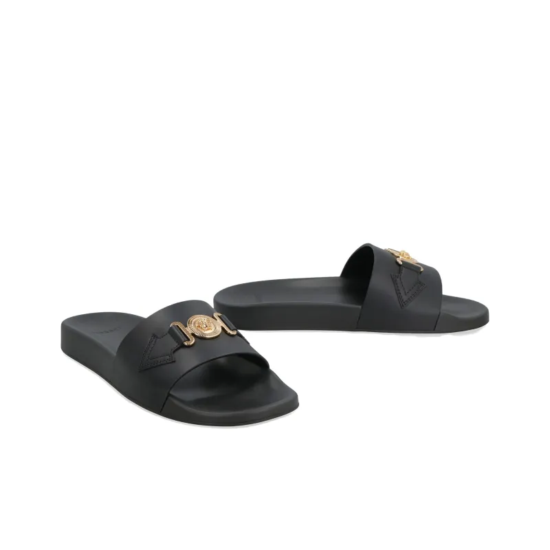 VERSACE Medusa Biggie Slide 'Black'-2