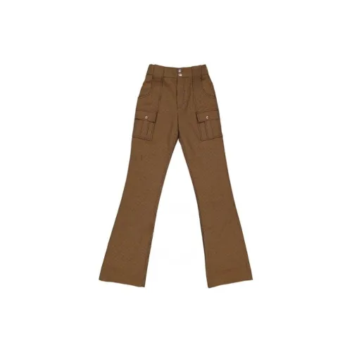 Chloé Casual Pants Women's Dark Brown