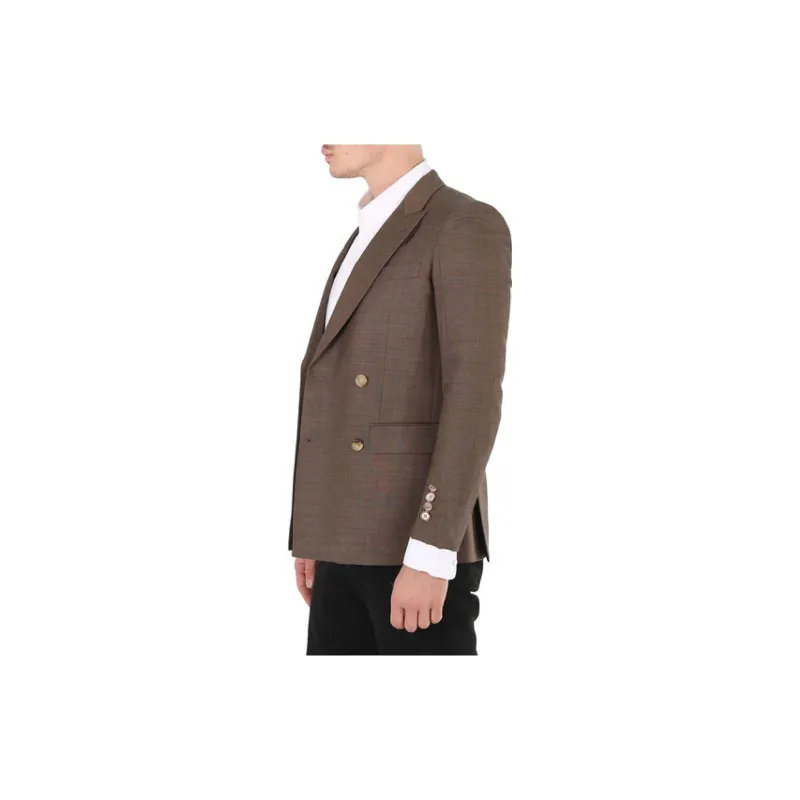 Burberry Business Suits Men Brown-3
