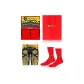Golden Dragon Brings Good News-Long, Golden Dragon+Red Socks Gift Box