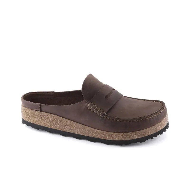 Birkenstock Wrap toe Slippers Men's Red Brown Regular-1