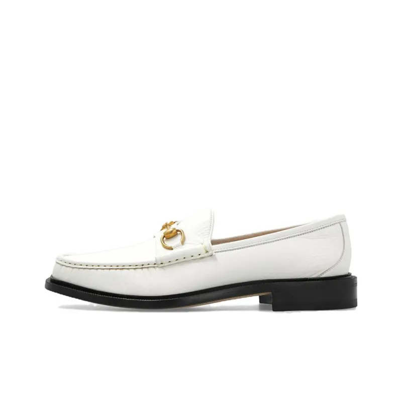 GUCCI Horsebit Leather Loafers-0