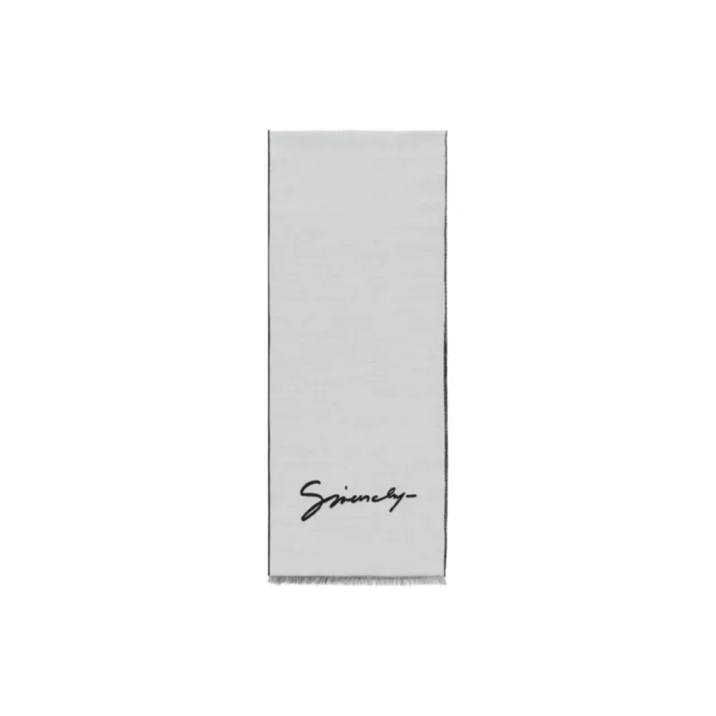 Givenchy Signature Logo Scarf-0