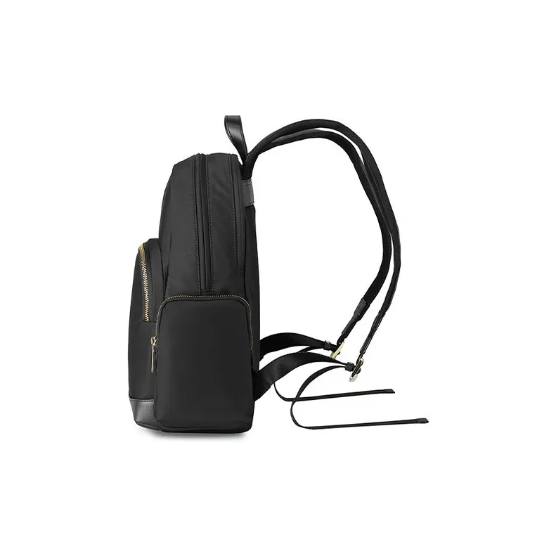 SAMSONITE Fabric With Cow Leather And Microfiber Leather Backpack Tubas Women's Black-2