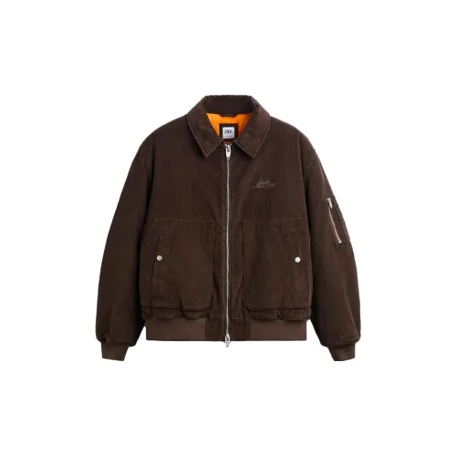 ZARA Jackets Men Brown