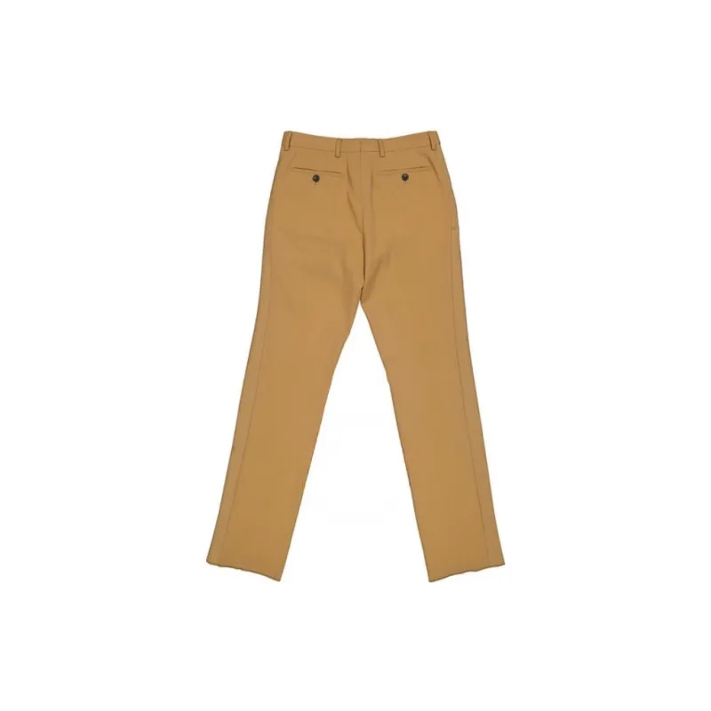 Burberry Suit Trousers Men Yellow-1