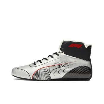 Formula 1 x PUMA Speedcat Pro Slip Resistant Mid Top Training Shoes Men's Silver Black