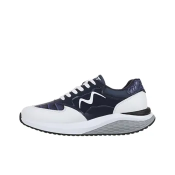 MBT Curved Sole Platform MAFI Low Top Running Shoes Men's Blue