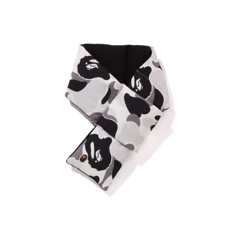 A BATHING APE Abc Camo Pocket Fleece Scarf-0