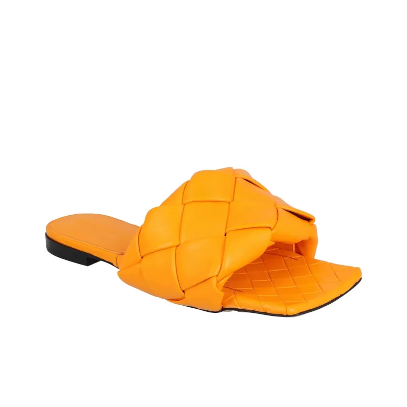 Bottega Veneta Stylish Sandals Women's Citrus-1