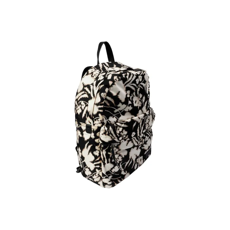 FERRAGAMO Nylon Backpack Regular Men's Black & White-1