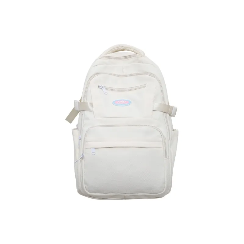BALANG Nylon Backpack Regular Unisex Cream Yellow/Light Blue/Black/White-10