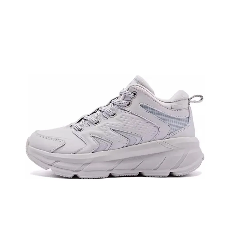 QIAODAN Abrasion Resistant Low Top Running Shoes Women's Gray-0