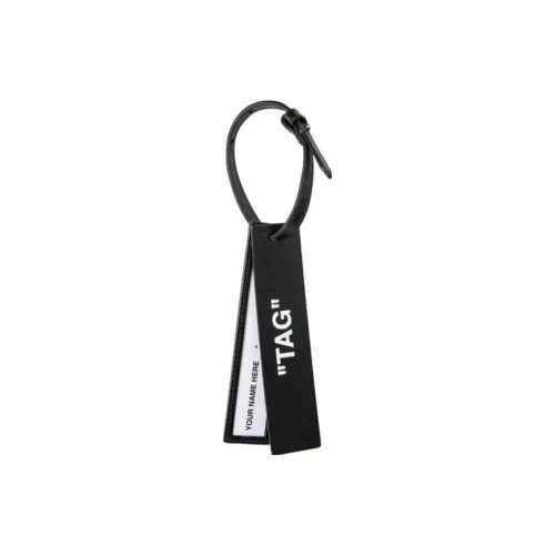 OFF-WHITE Luggage Tags Black