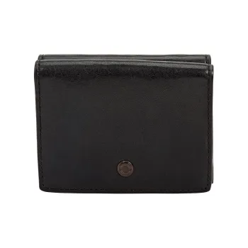 COACH Leather Wallet Men's Black