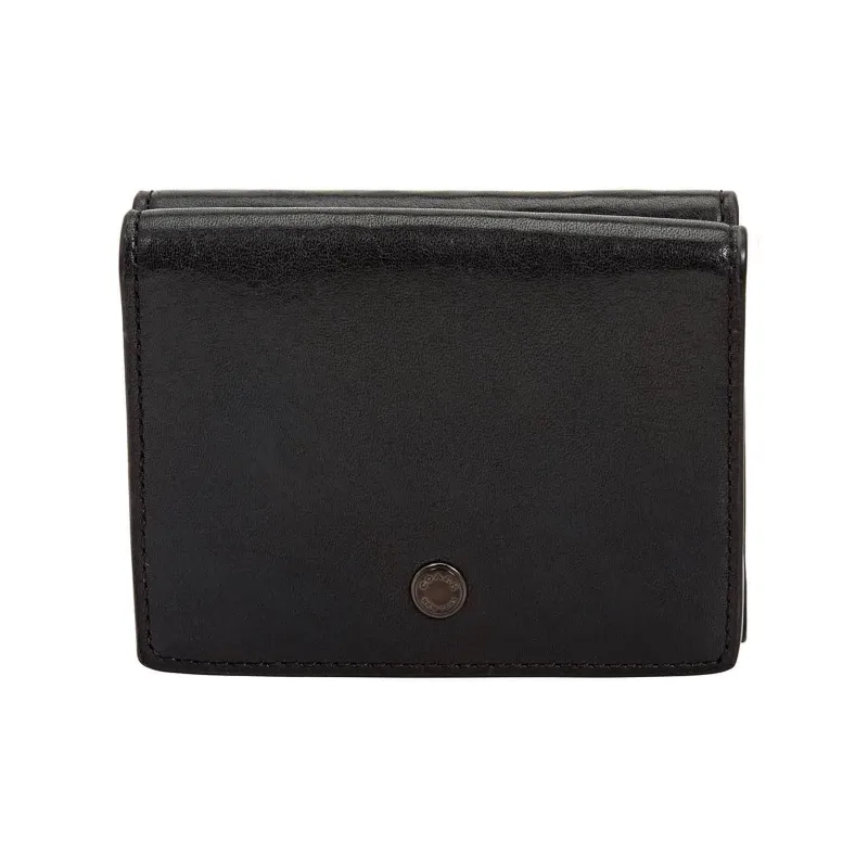 COACH Leather Wallet Men's Black-0