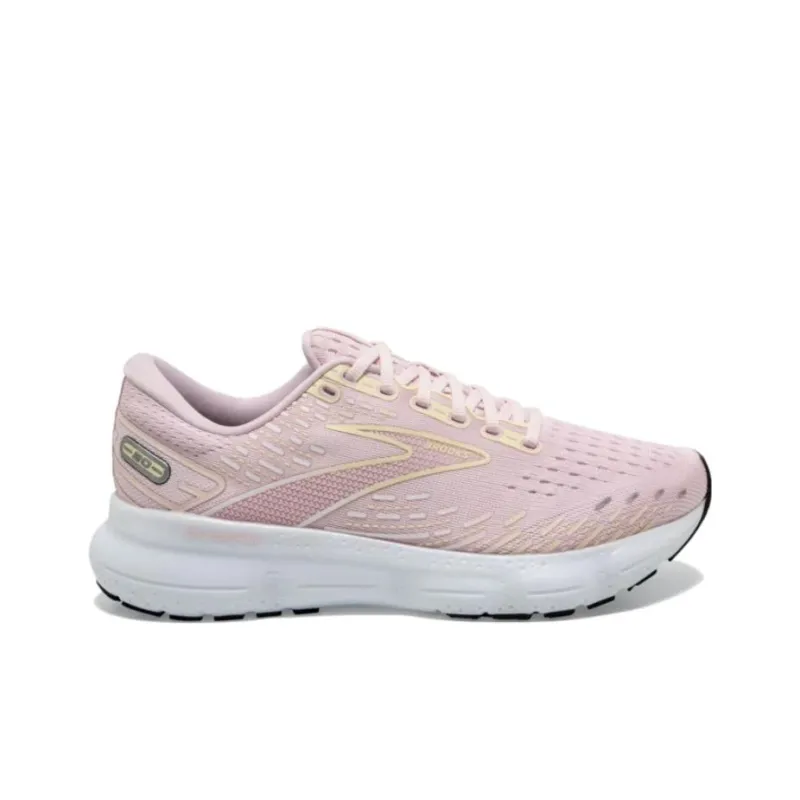 Brooks Glycerin 20 Anti Slip Wear Resistant Low Top Casual Running Shoes Women's Pink-1