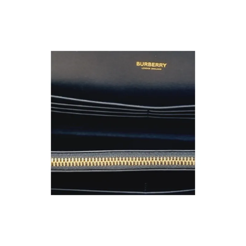 Burberry Hannah Check Shoulder Bag Black-7