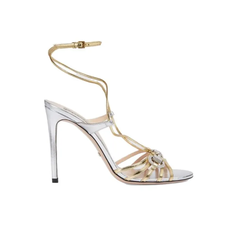 GUCCI 110mm Horsebit Leather Sandals-1