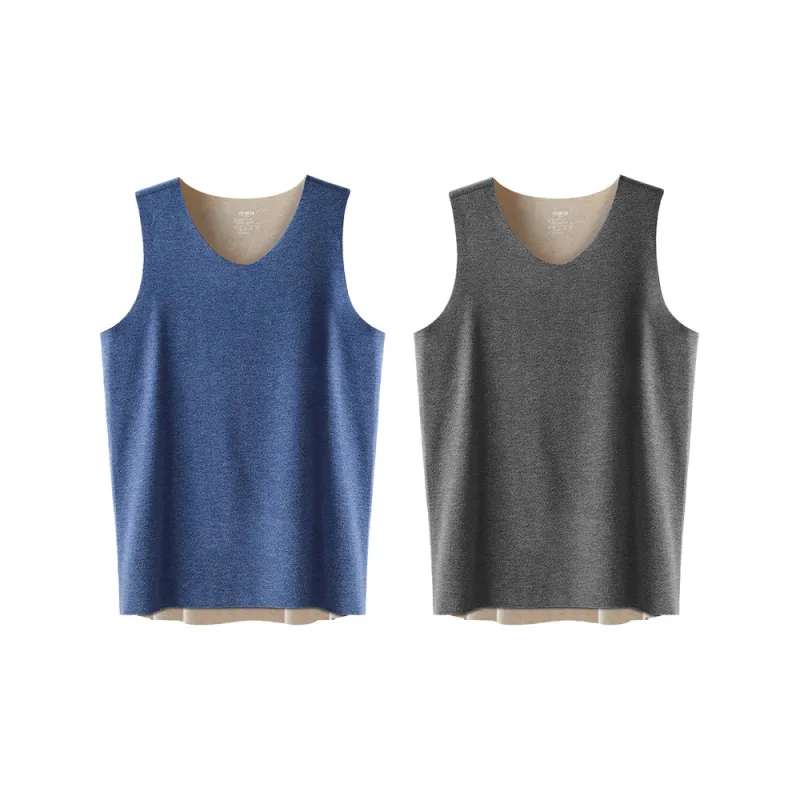 H YXIANG Thermal Tops Men's 2 Pack Combo Set-5