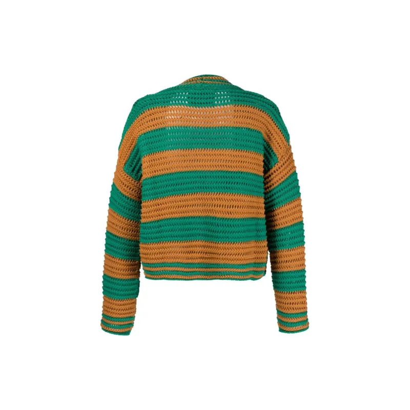 La DoubleJ Summer Bolero Striped Cardigan-1