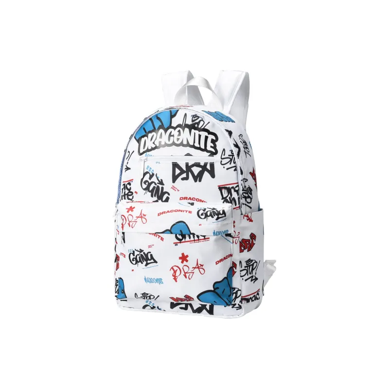 DRACONITE Polyester Students Backpack Regular Unisex Dazzling Color Brightening-2