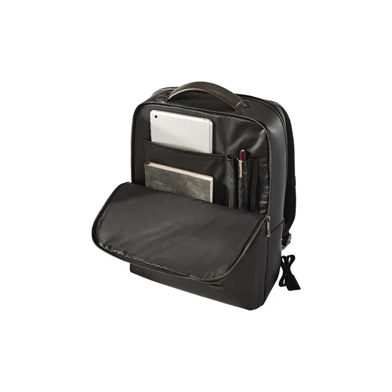 SAMSONITE Fabric Backpack Regular Men's Black-5