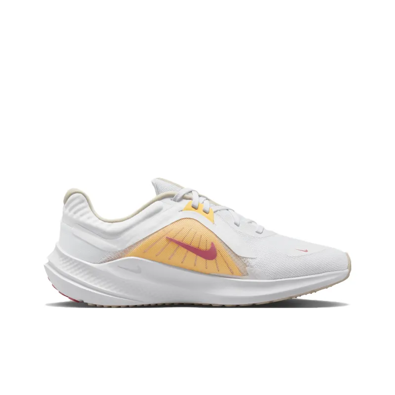 Nike Quest 5 White Metallic Silver Women's-1