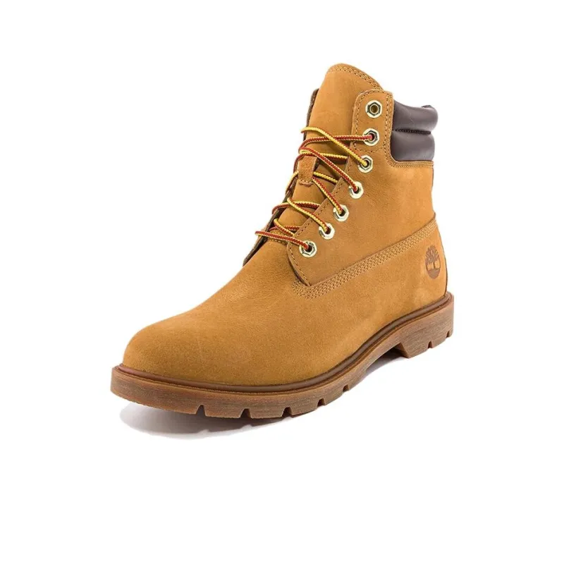 Timberland 6 Inch Double Collar Waterproof Basic 'Wheat Nubuck'-2