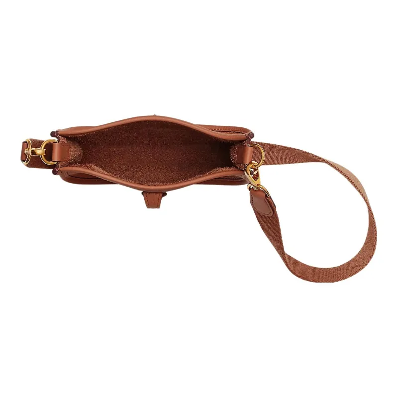HERMES Evelyne Leather Evelyn Shoulder Bag, Crossbody Bag Regular Women's Copper Red-3