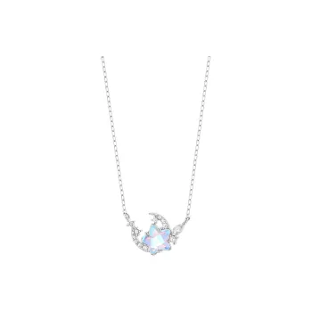 KADER S925 Silver Necklaces For Girls Women's Dazzling Color Candy Color