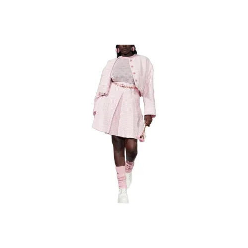 CHANEL Casual Short Skirts Women's Pink