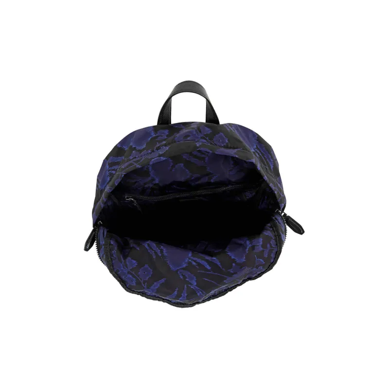 FERRAGAMO Nylon Backpack Regular Men's Blue Black-3