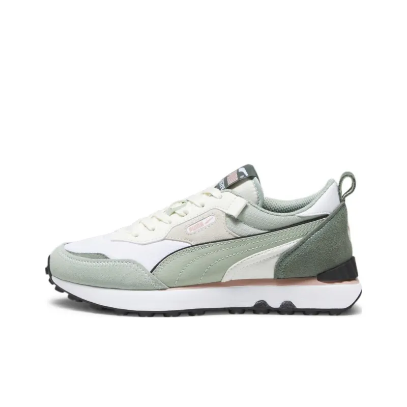 PUMA Future Rider Fv Vintage Trainers 'Green White' Women's-0