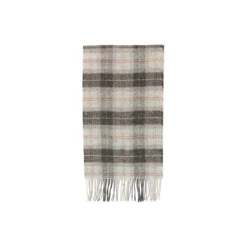 BARBOUR Knit Scarves Men's Gray-2
